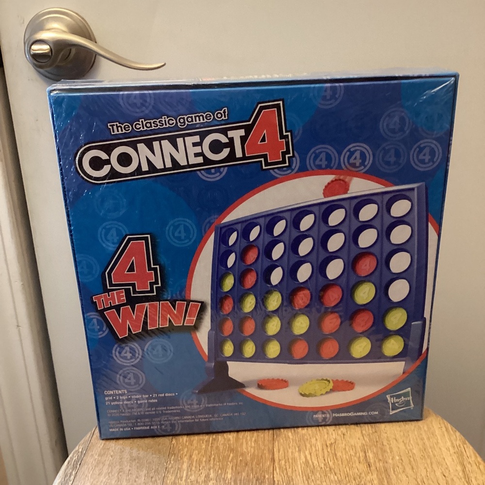 NEW Hasbro Connect 4 Classic Grid, Strategy Board Games for Kids Family - Picture 2 of 5